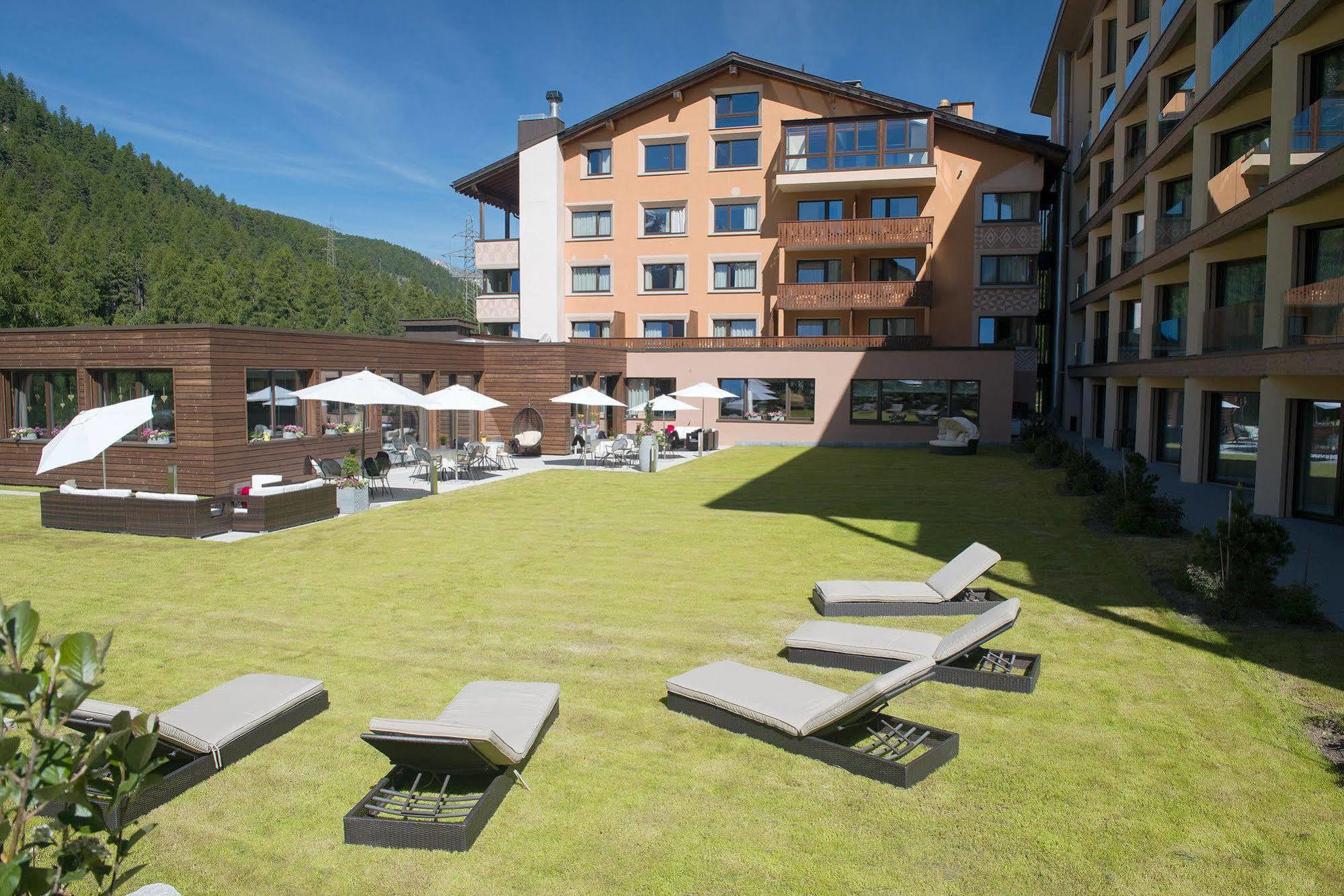 Hotel Palue Pontresina Exteriér fotografie