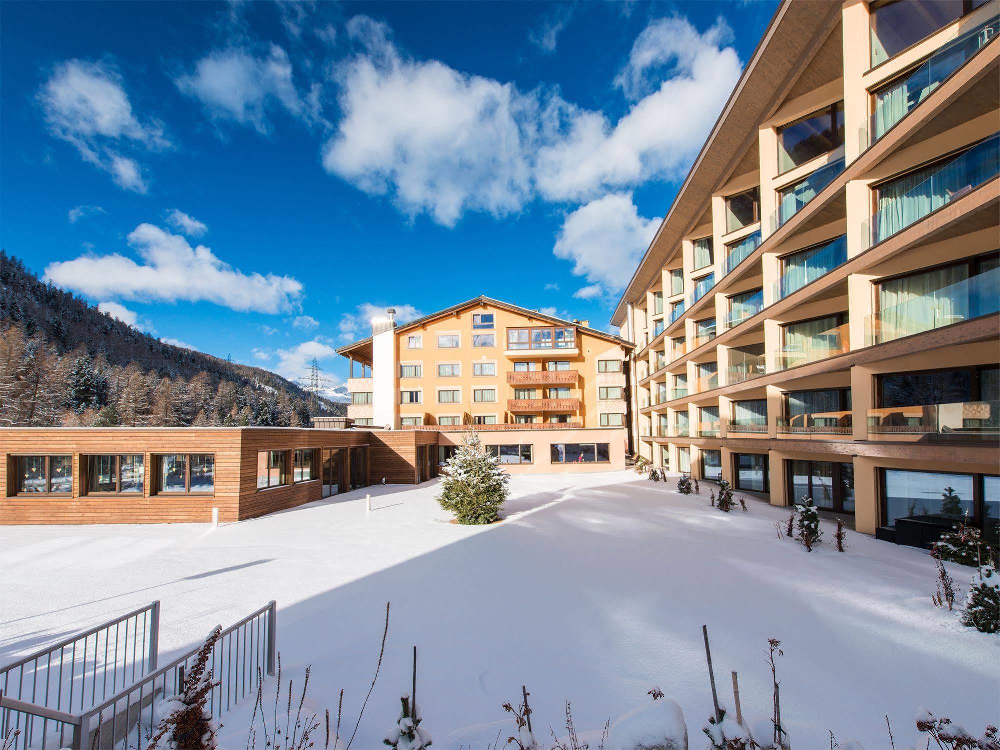 Hotel Palue Pontresina Exteriér fotografie