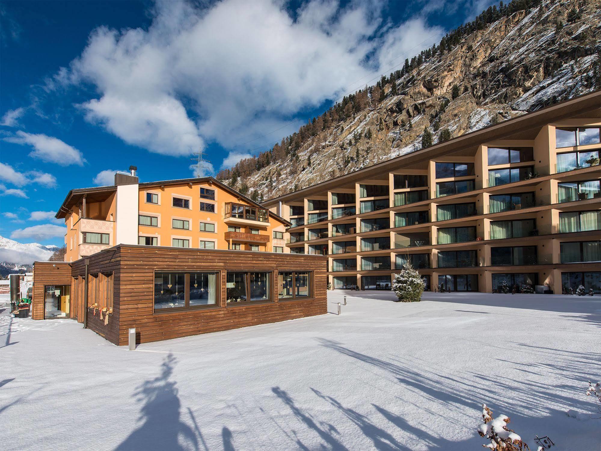 Hotel Palue Pontresina Exteriér fotografie